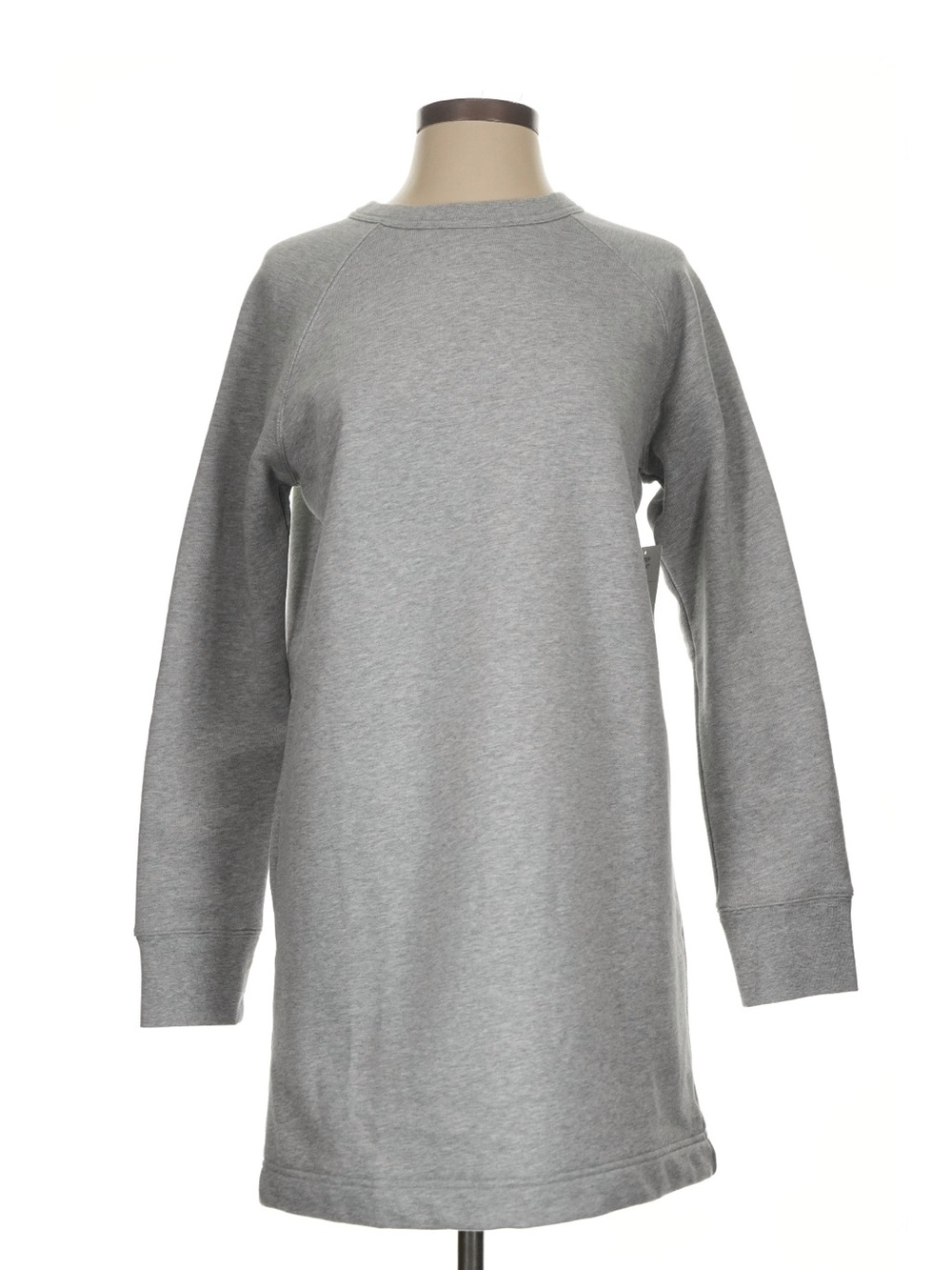 Athleta Gray Crewneck Long Sleeve Top